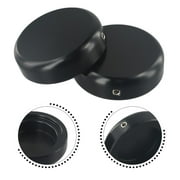 Black Upper Fork Stem Nut Cap Cover for Breakout Dyna for Softail Black